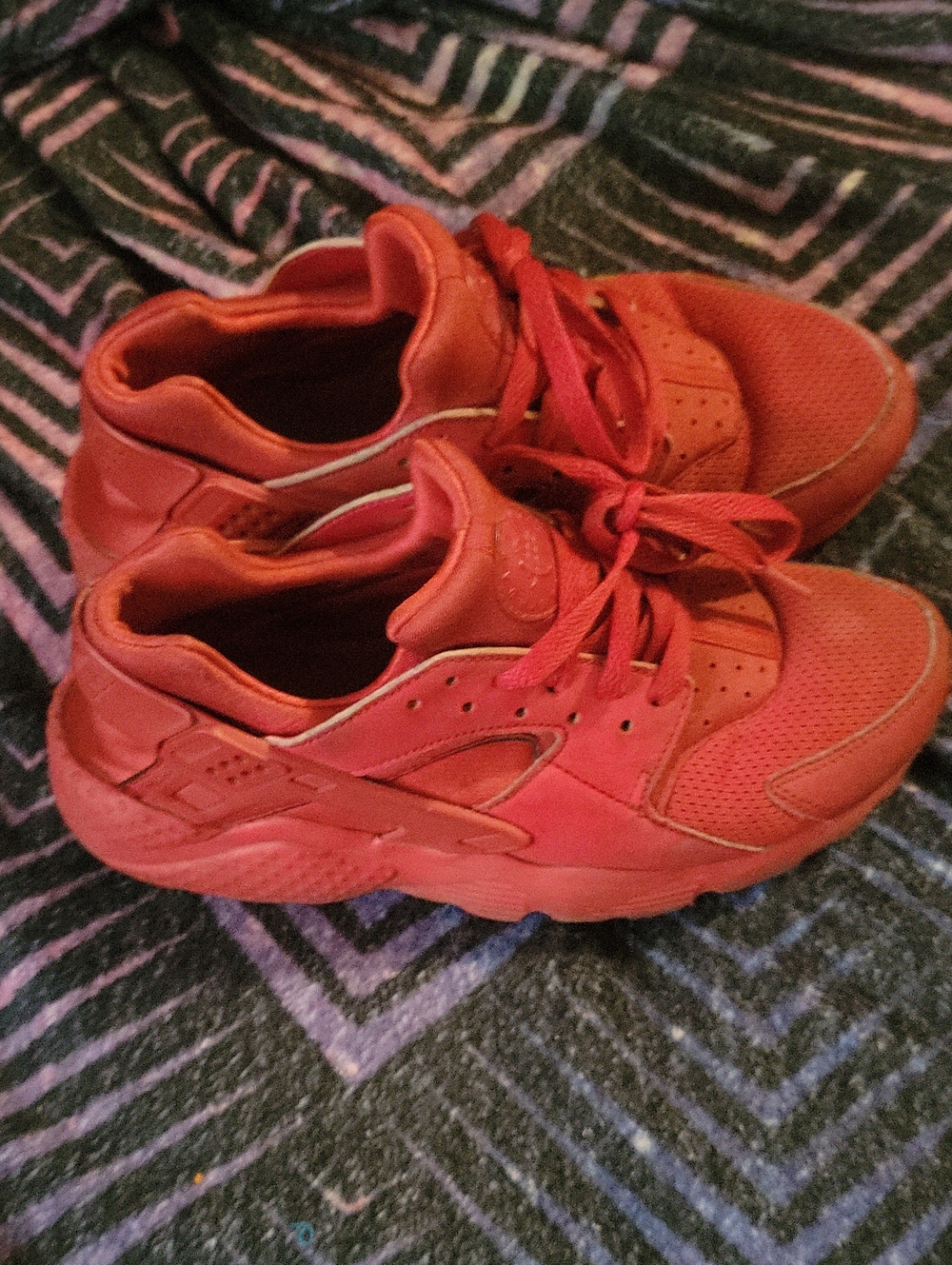 Nike Air Huarache Kids Red 6.5